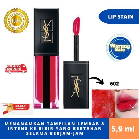 ysl water stain lip stain 602|YSL lip stain dupe.